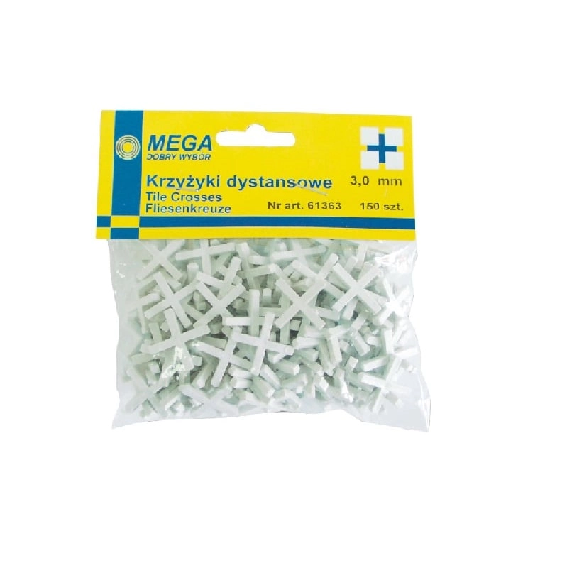 Mega Krzyżyki dystansowe 6mm 100szt. (61366)