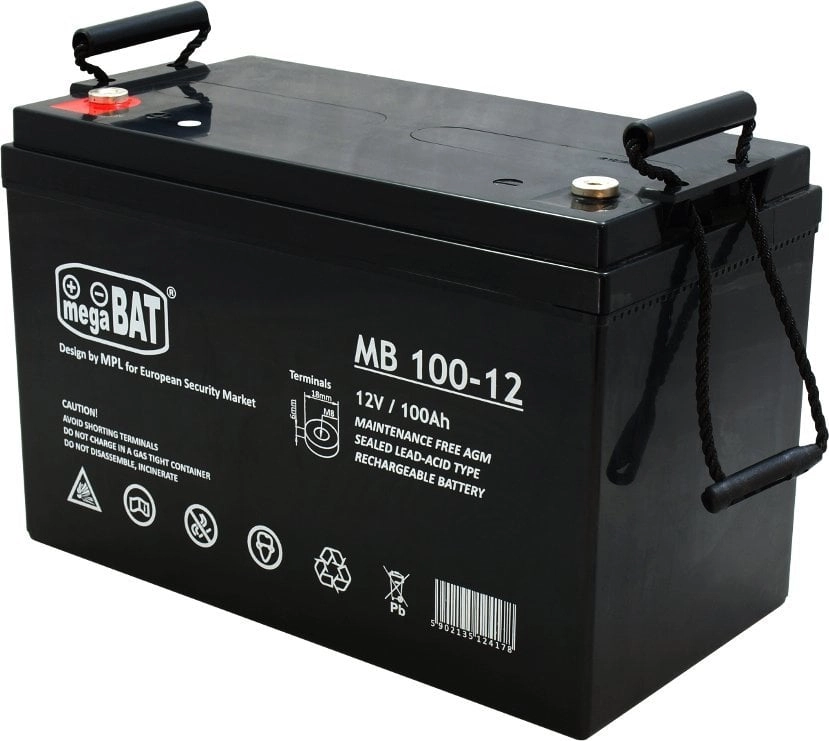 MegaBat Akumulator AGM 12V 100Ah megaBAT