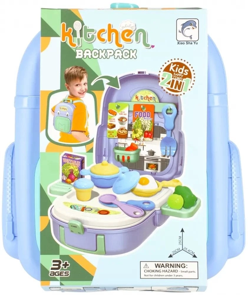 KITCHEN SET 17X19X7 BACKPACK MC 48/96