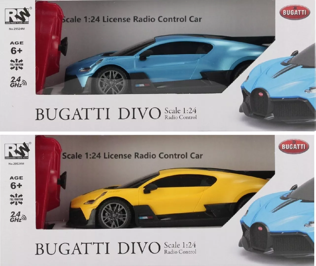 Remotely controlled passenger car Bugatti MEGA
