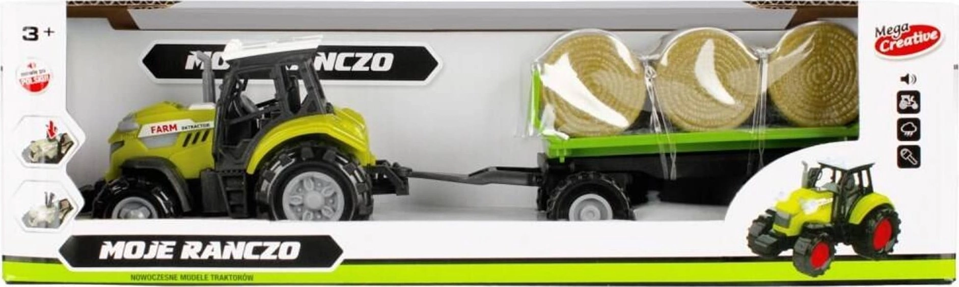 Mega Creative TRAKTOR B/O AKC 29X9X8