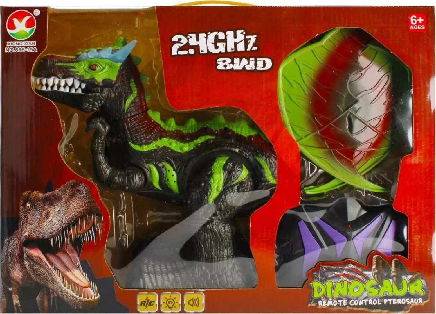 Figurka Mega Creative DINOZAUR R/C FF