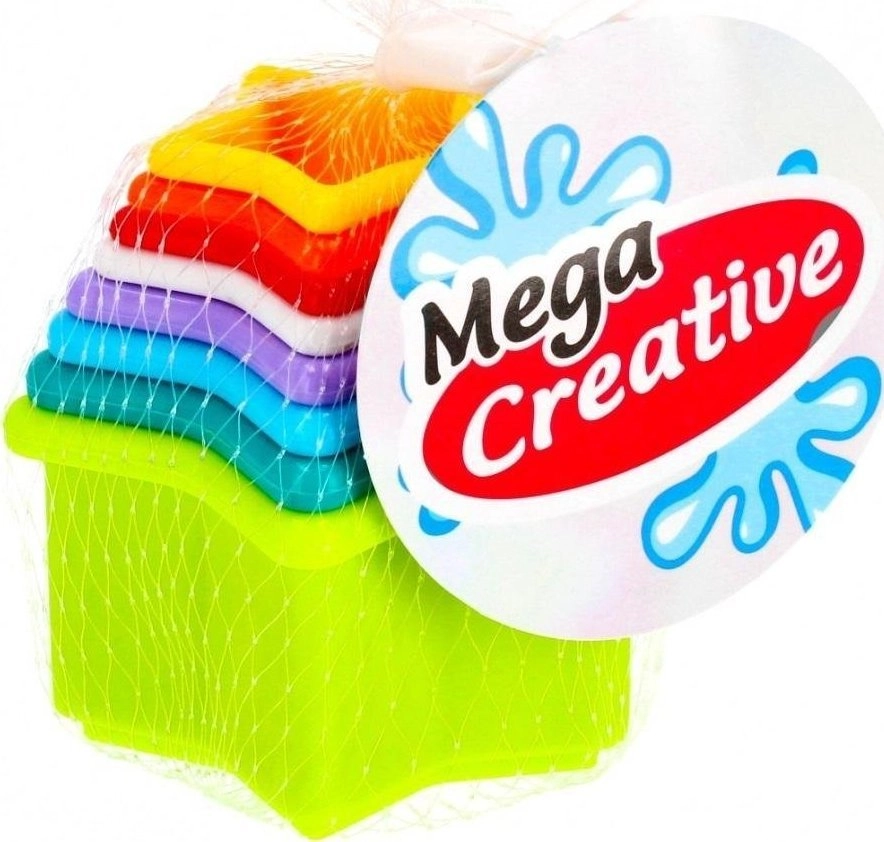 Mega Creative KUBECZKI DO KAPIELI 8X14X7
