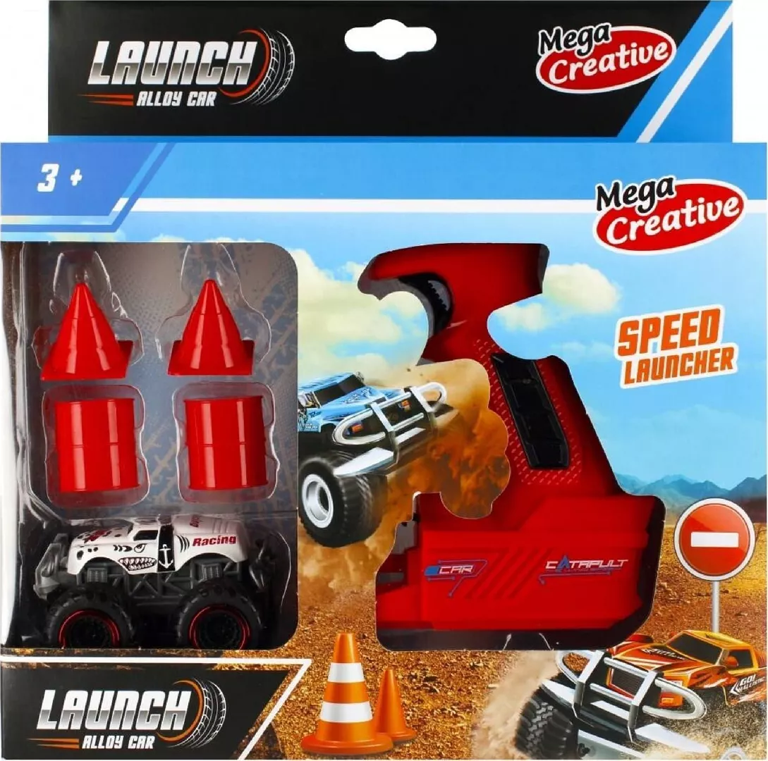 Mega Creative AUTO TEREN MET LAUNCHER