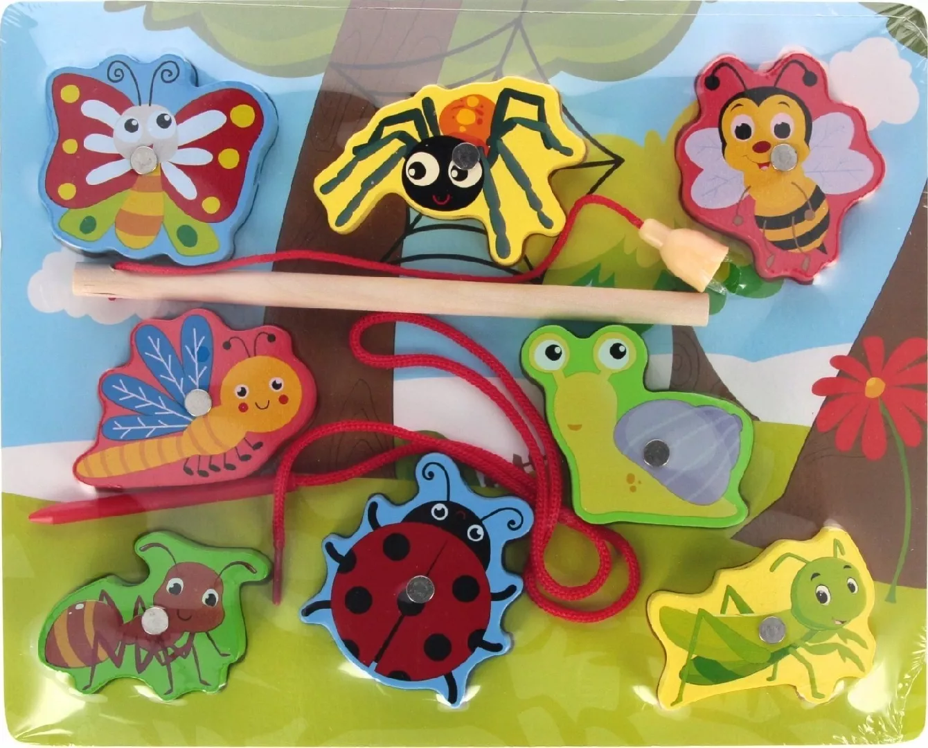 Mega Creative DREW MAGN INSECTS PUZZLE