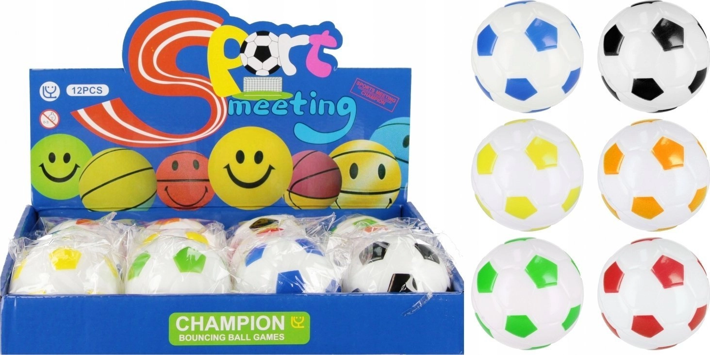 Mega Creative BUMPER BALL 7CM MIX6