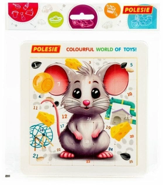 Polesie 23142 Puzzle logical puzzle ``Mouse``