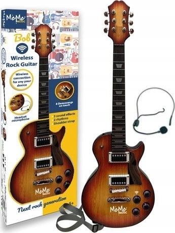 Meme MEME ELEKTRONICZNA GITARA Z MIKROFONEM