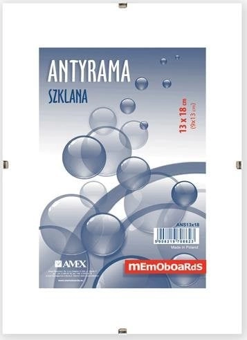 MEMOBOARDS GLASS ANTIFRAME 21x29.7cm -