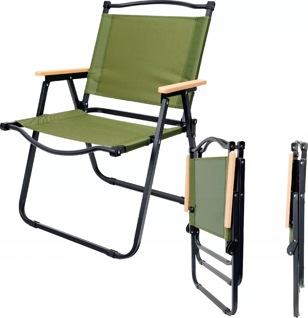 PLATINET CAMPING CHAIR 75X47X39 CM GREEN