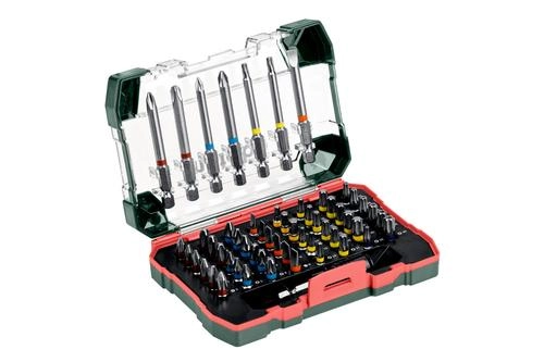Metabo Chrome-vanadium steel bit set 56