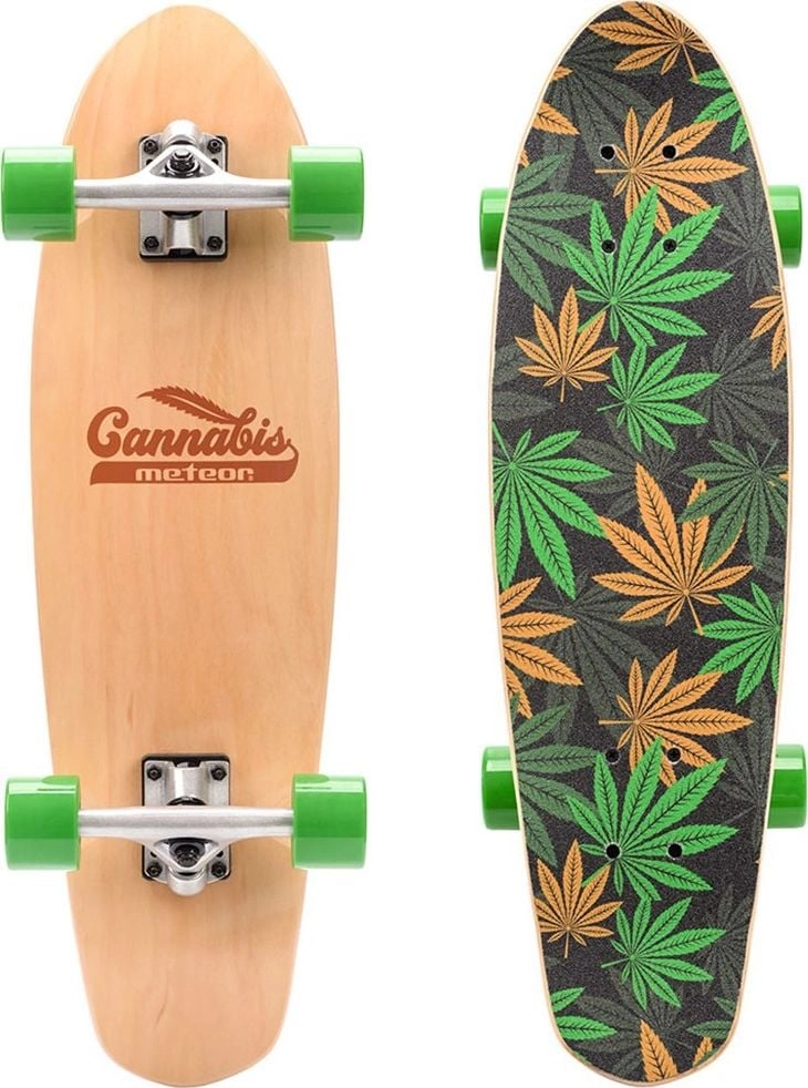 Meteor Skateboard Cannabis Skateboard D1336 5900724054400