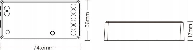 STEROWNIK OŚWIETLENIA LED FUT037Z+ ZigBee 2
