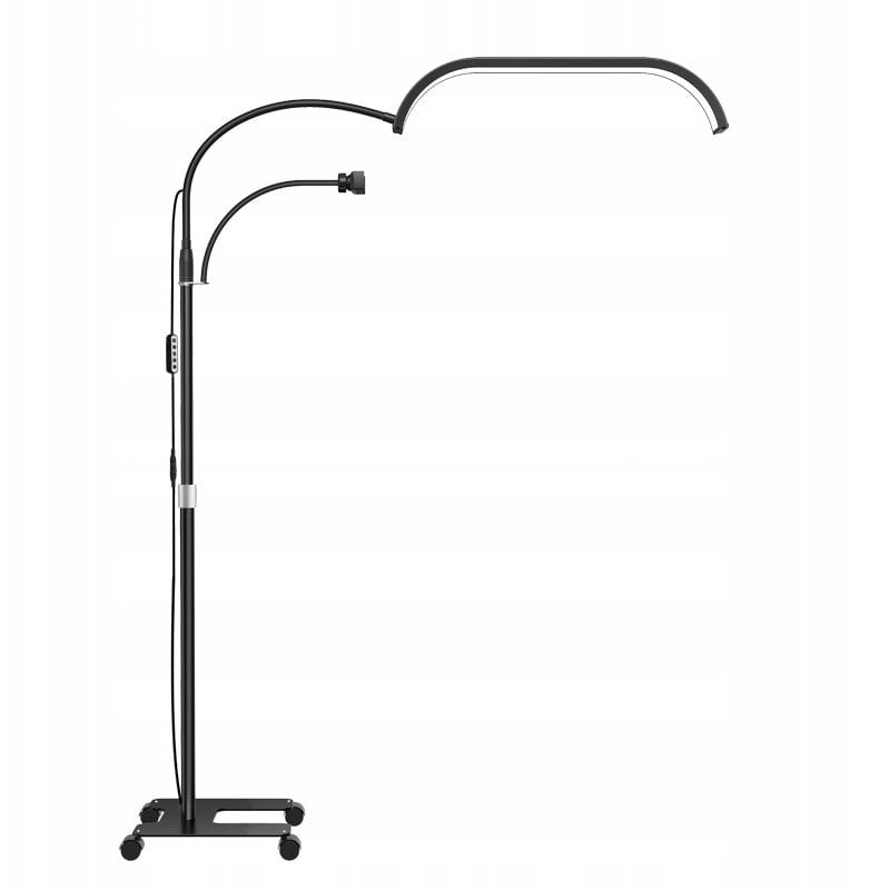 Lampa Led Kosmetyczna Bezcieniowa Moon Stojąca