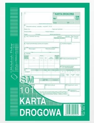Michalczyk Prokop Time card SM/101 A5