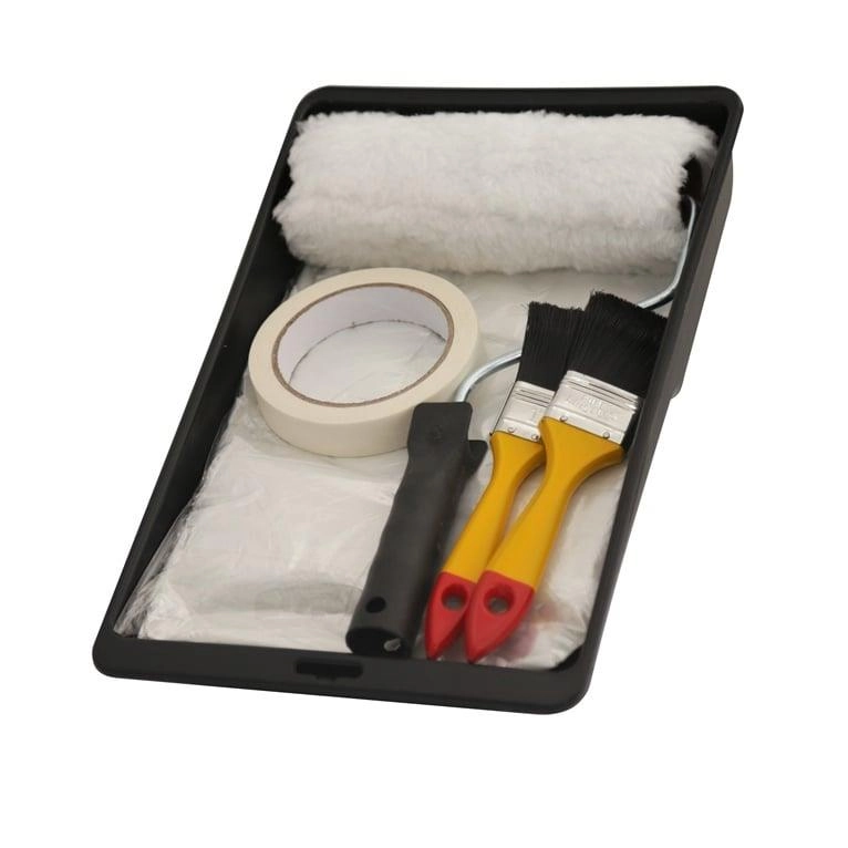 TRAY+2BRUSH+TAPE+ROLLER+DROP CLOTH SET 000051328426 14968692 4772013063063