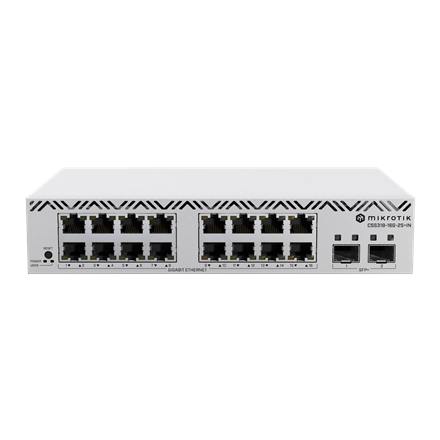 Switch MikroTik CSS318-16G-2S+IN CSS318-16G-2S+IN NUMKKSZ1600002A 4752224009227