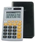 Milan 150208 calculator grey-orange. MILAN (150208OBL)