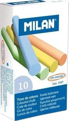 Colored chalk 10 pieces MILAN 233767