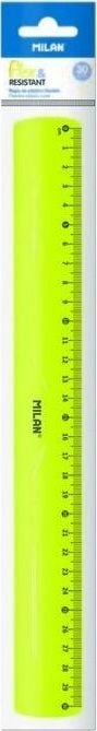 Ruler 30 cm yellow MILAN 315958