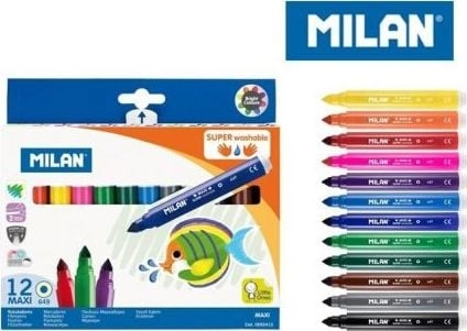 Milan Markers maxi Super Washable 12