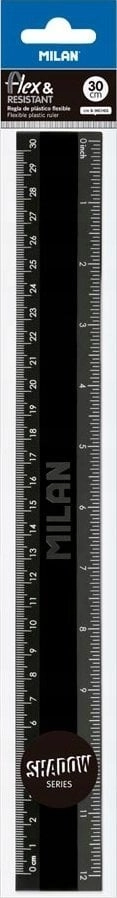 Ruler 30cm Shadow MILAN 606506 8411574102984