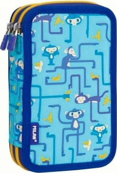 Milan Pencil Case Double Pencil Case