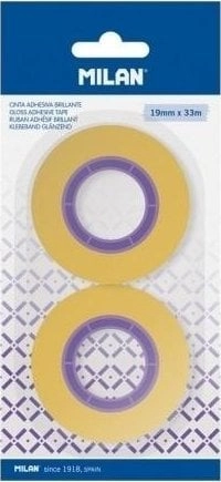 Transparent tape 19mm x 33m 2pcs