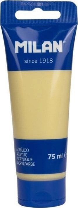 Acrylic paint in a tube of