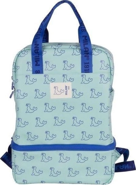 Children`s school backpack 13.5l green