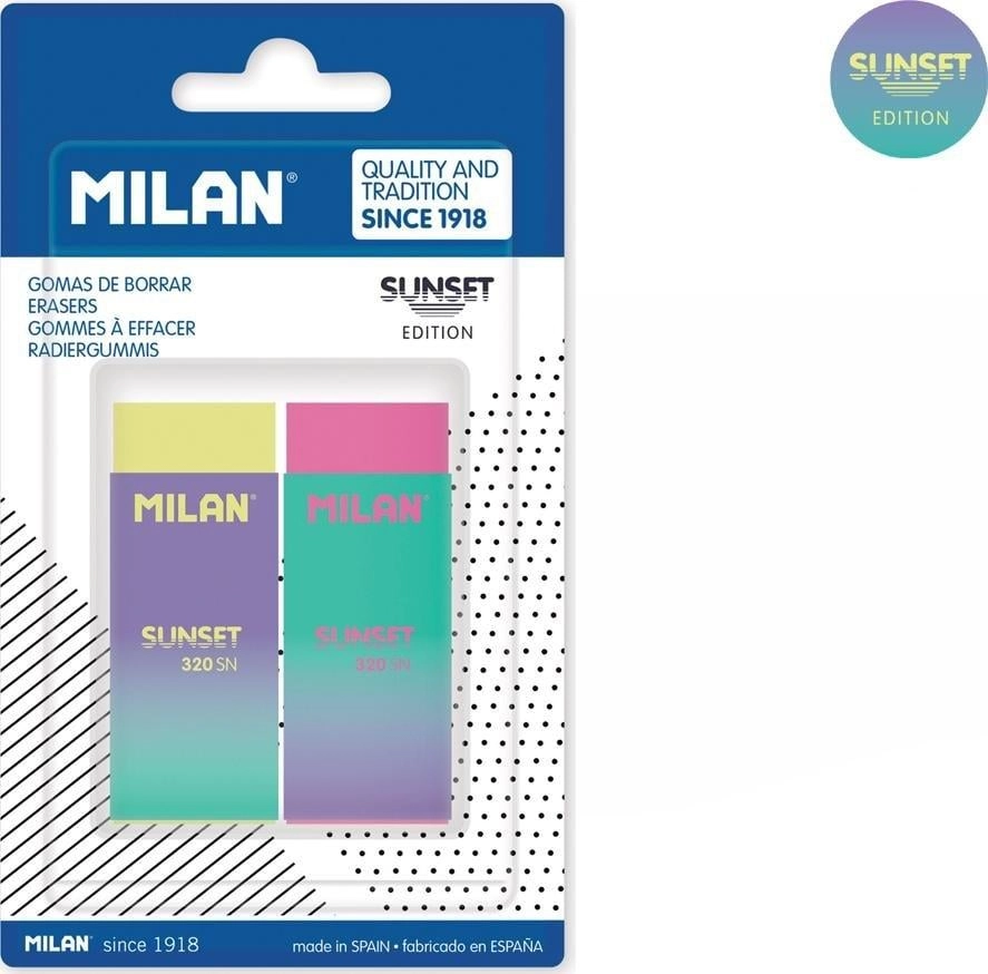 Milan MILAN 320 SUNSET ERASER  2