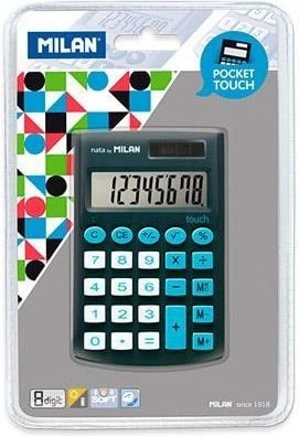 Milan calculator Pocket Touch 150908KBL black