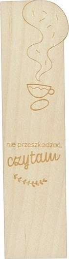 Wooden bookmark - Do not disturb