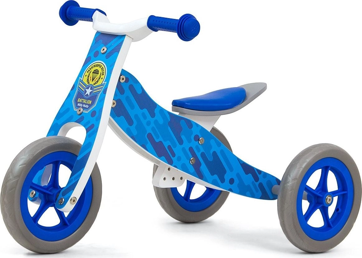 Milly Mally balance bike Look Blue