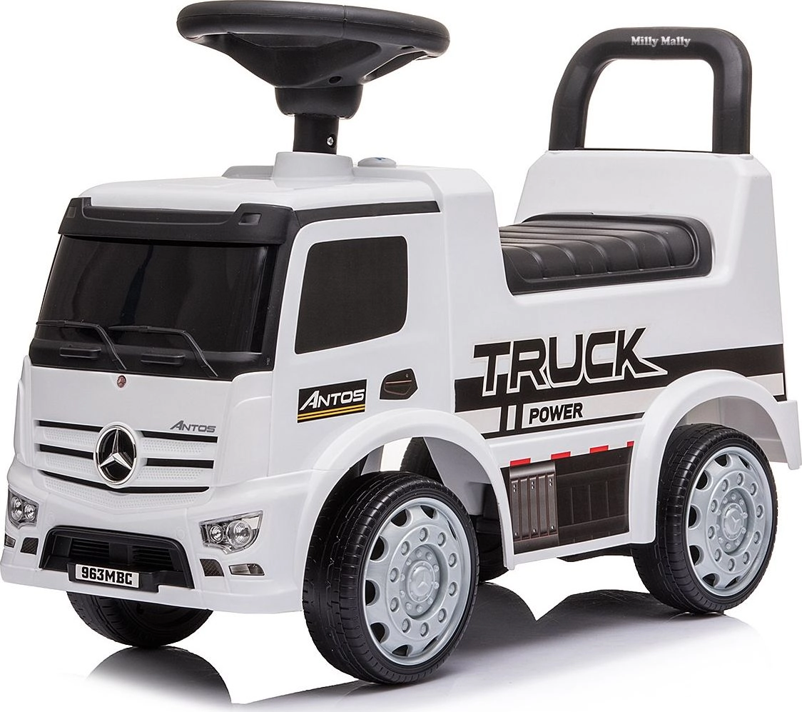 Milly Mally Mercedes-Benz Antos Ride-On White