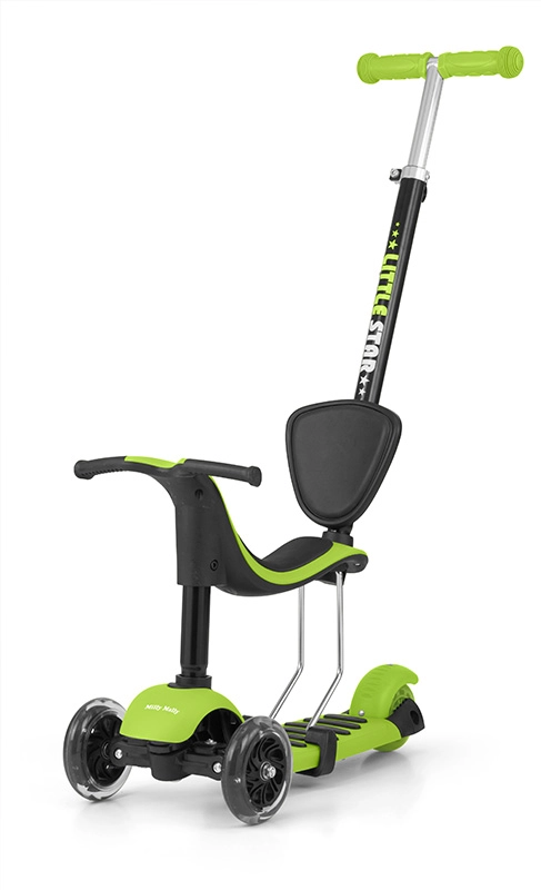 Milly Mally Little Star Scooter Green