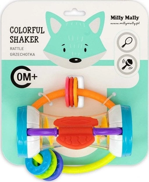 Milly Mally Rattle Shaker  colorful 5901761127904