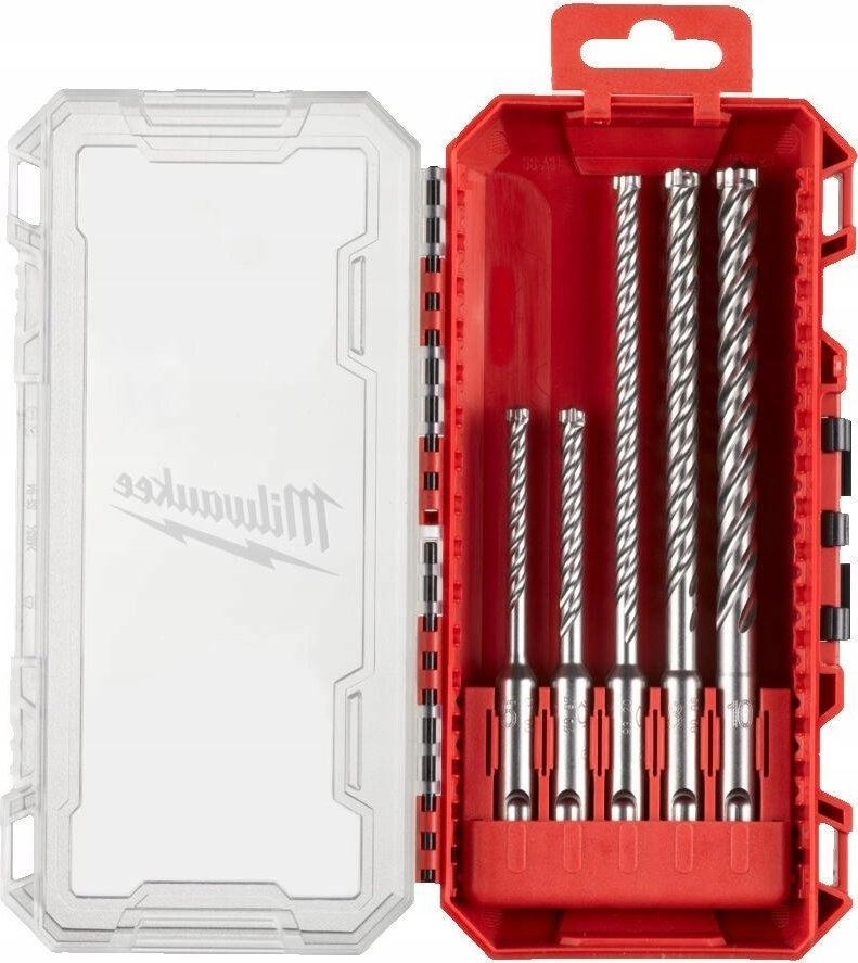 MILWAUKEE SDS MX4 DRILL SET. 5