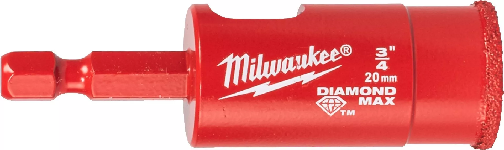 MILWAUKEE DIAMOND CROWN HEX 20mm 4932498348
