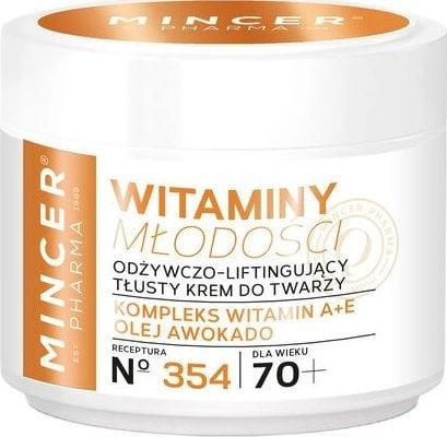 Mincer Krem do twarzy Pharma Witaminy
