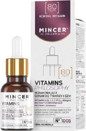 MINCER PHILOSOPHY Serum p/zmarszczkowe twarz/szyj 5902557261338