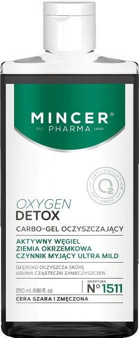 Mincer Pharma Oxygen Detox Carbo-gel cleansing