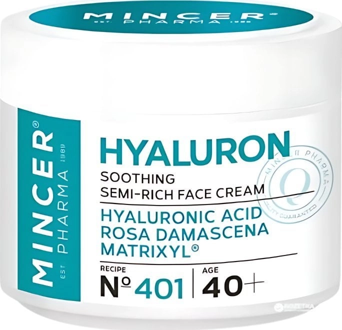 Mincer Pharma Hyaluron Krem łagodzący 40+