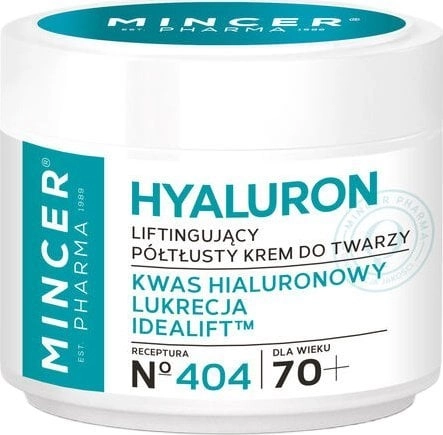 MINCER HIALURON 404 Face cream 70+