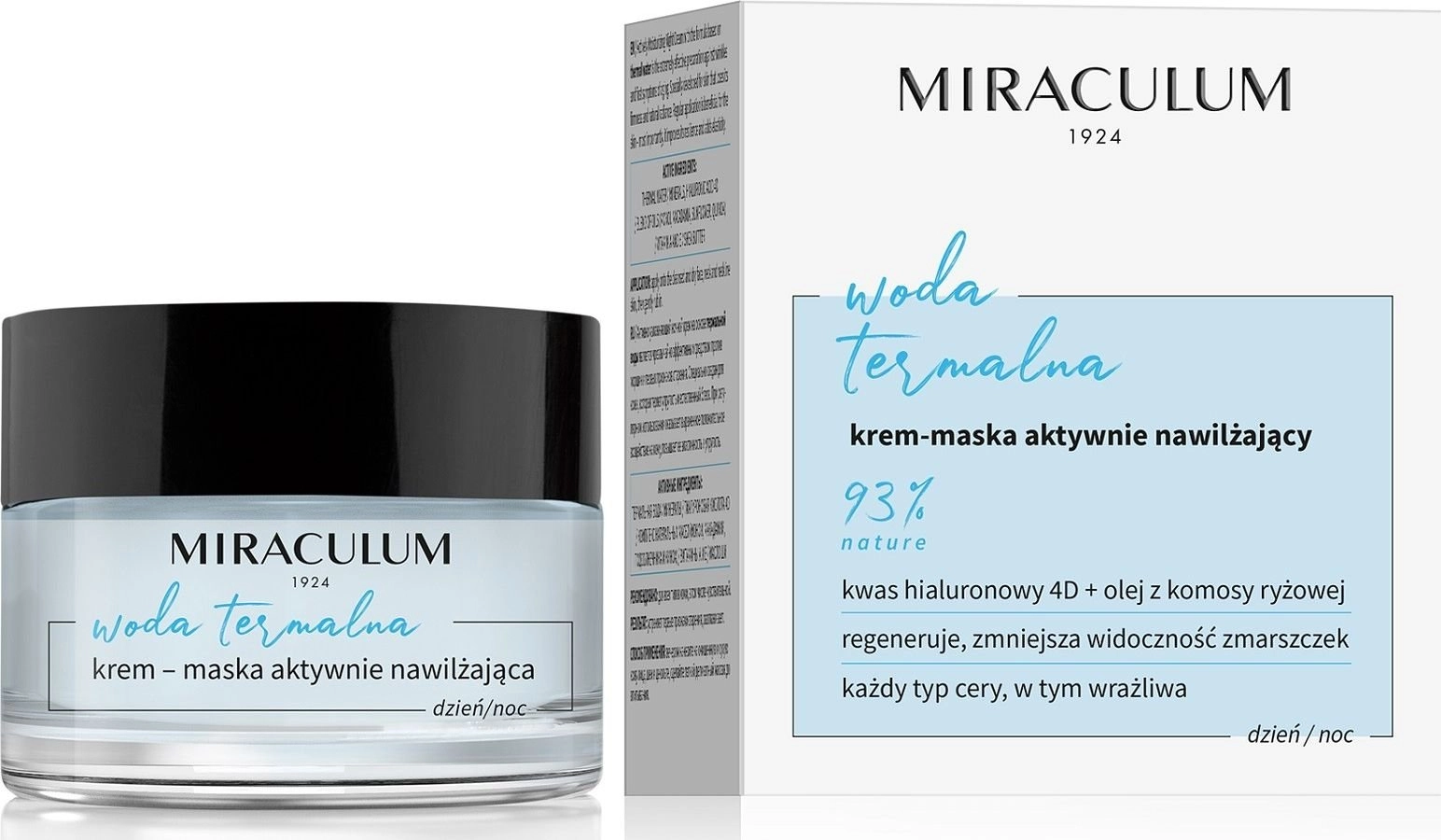 Miraculum Thermal water cream-mask actively moisturizing