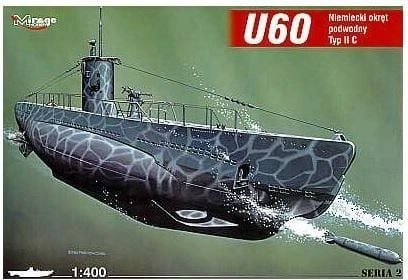 Mirage Submarine `U60` U-BOOT 266907 5901461400253