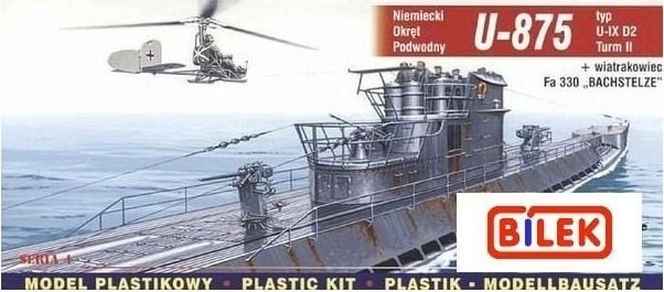 Mirage Submarine U-875 German 306437 5901461400437