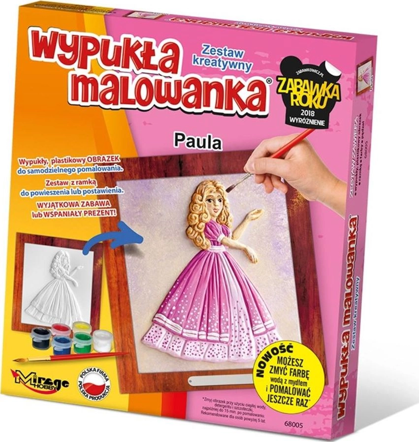 Raised coloring page - Princess Paula
