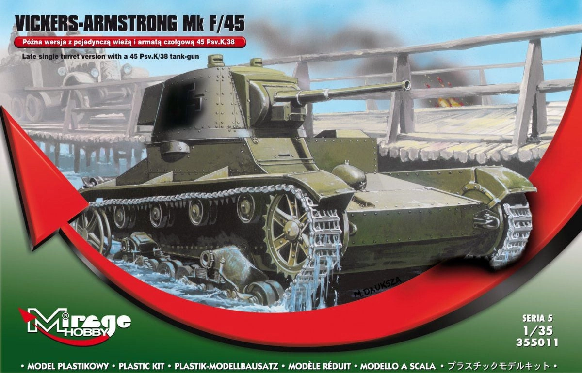 Mirage Vickers Armstrong Mk F45 PsvK38