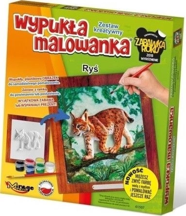 Convex coloring book Forest - Lynx